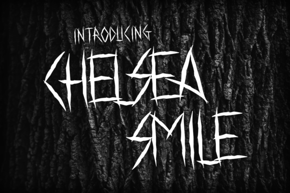 Chelsea Smile: A Bold and Terrifying Typeface for Creative Projects