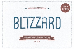 Discover the Blizzard Font Family: A Versatile Typographic Solution