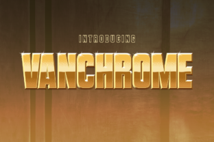 Discover the Power of Vanchrome: A Free Display Font for Layered Design