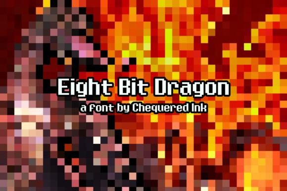 Eight Bit Dragon: Create Your Own Awe-Inspiring RPG with This Retro Font