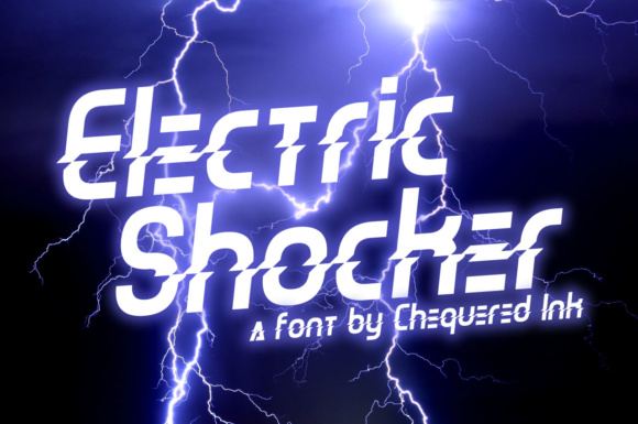 Electric Shocker: A Bold Font for Strategic Impact
