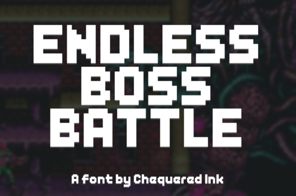 Endless Boss Battle: A Retro Game Asset for Creative Projects