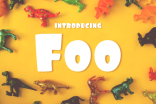 Foo: A Bouncy, Carefree Display Font for Creative Innovation