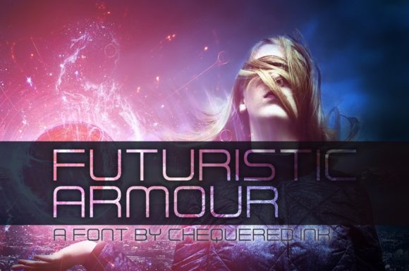 Futuristic Armour: A Bold Font for the 2300s