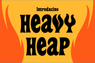 Heavy Heap: A Stylish Font for Creative Projects