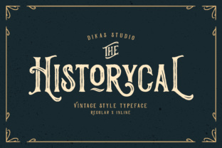 Historycal: A Vintage-Inspired Font for Unique Design Expression