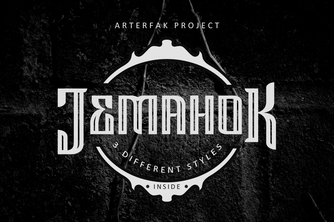 Jemahok: A Timeless Display Font for Modern Design