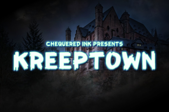 KreepTown: The Perfect Spooky Font for Halloween Promotions