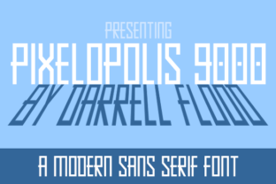 Pixelopolis 9000: A Modern, Futuristic Font for Designers and Developers