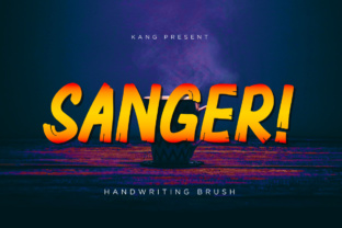 Sanger: A Bold Typographic Statement