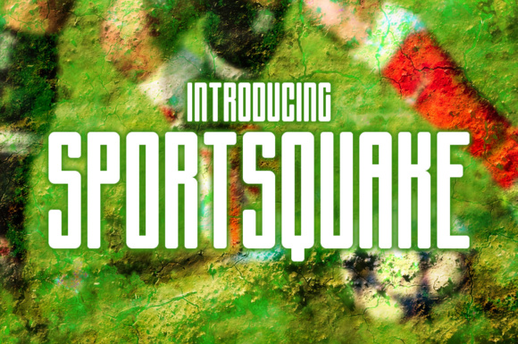 Sportsquake: A Bold New Sports Font for the Modern Era