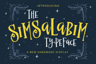 The Simsalabim Typeface: A Retro Revival for Creative Designers