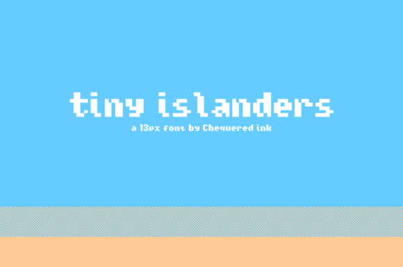 The Tiny Islanders Font: A Nostalgic Touch for Modern Design